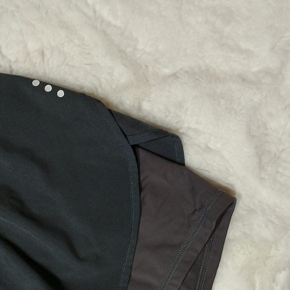 Tremaker lined high rise gray athletic workout running shorts medium - Picture 4 of 8